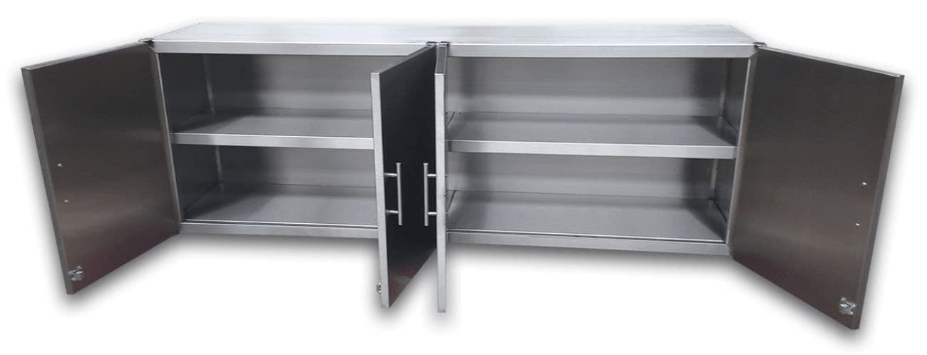 Alacena superior con entrepaños interiores