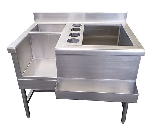 Unidad coctelera de acero inoxidable